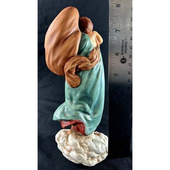 Franklin Mint The Sistine Madonna 1986 Hand-Painted Porcelain Figurine 8” - Picture 3 of 5
